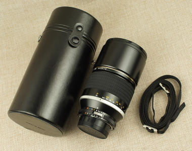 收藏成色 尼康 AIS 180/2.8 ED 手动镜头 带原装镜筒和L37c