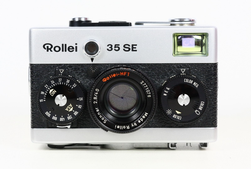 禄来 Rollei 35SE 135胶片旁轴相机 Sonnar 40/2.8镜头 萌物