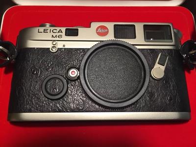 Leica M6 钛 鸵鸟皮