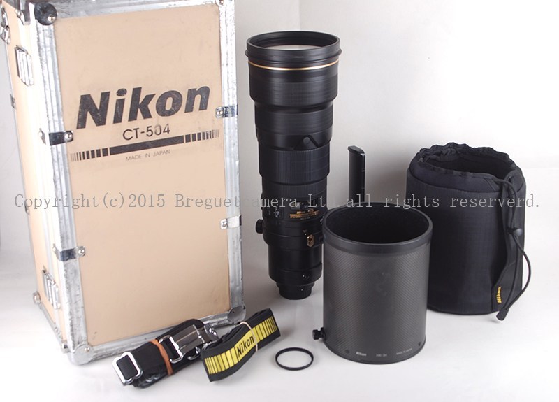 【美品】Nikon/尼康 AF-S Nikkor 500/4 G ED VR 长焦镜头 