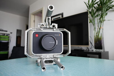 BMCC -EF-2.5k 摄像机,全套套件, 98新,13000元