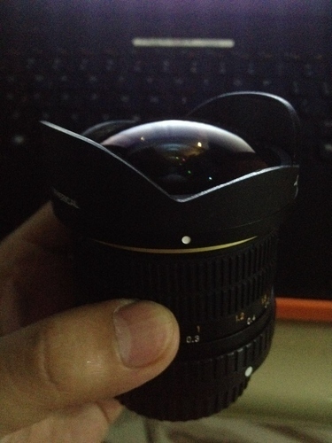  A Canon mouth manual fisheye lens