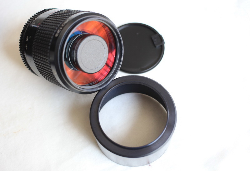  Outbound Rubinal 300/4.5 turn back lens (M42 to Canon port electronic ring)