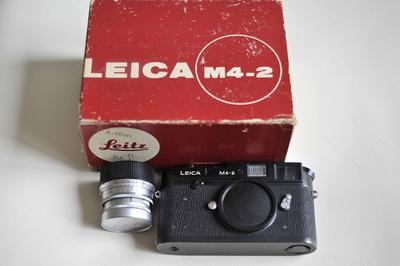 leica 徕卡M4 低价转让 全包装 黑色机身4500