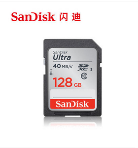 闪迪 SD 533X 128G 单反专用存储卡 高速卡 4K 代理