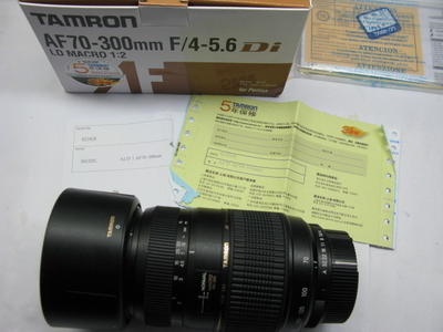 腾龙 AF70-300mm f/4-5.6 Di LD Macro 1:2（A17）宾得卡口