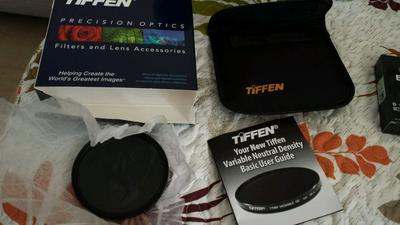 天芬TIFFEN 可调ND2-400减光镜中灰滤镜72mm