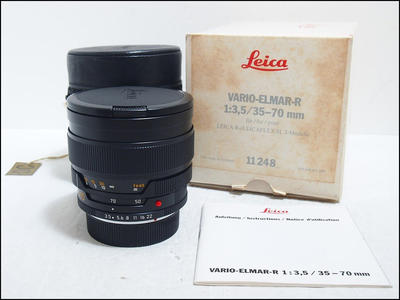 徕卡 Leica R 35-70/3.5 VARIO-ELMAR-R E67德产 带包装＃2721