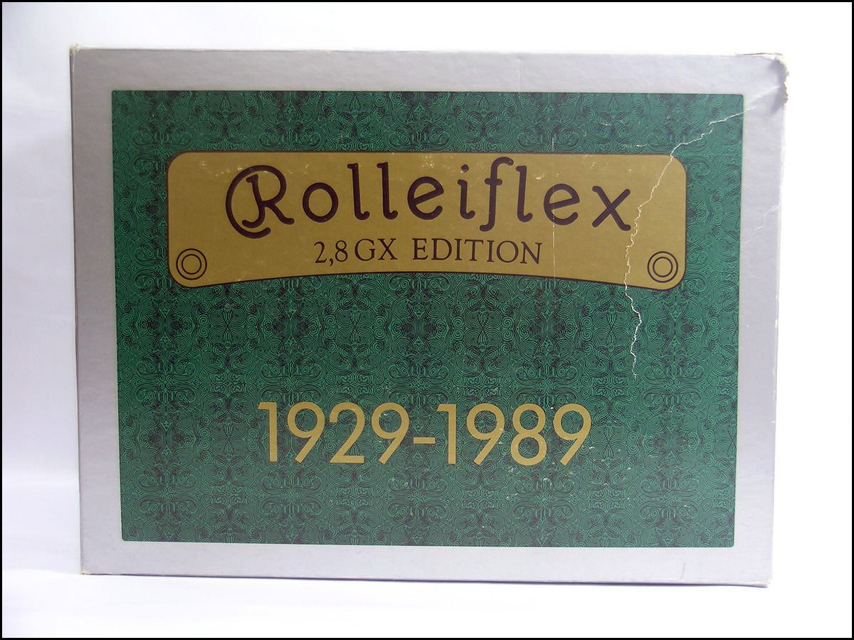 禄来 Rolleiflex 2.8GX 1929-1989 60周年纪念版 带包装