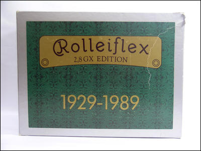 禄来 Rolleiflex 2.8GX 1929-1989 60周年纪念版 带包装