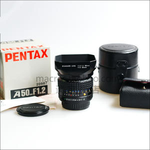 【收藏级】全套宾得 SMC PENTAX A 50mm f/1.2 A50 1.2名镜-夜之眼