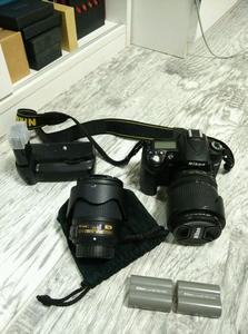 出尼康D90套机（18-105镜头）＋尼康28mmF1.8G镜头