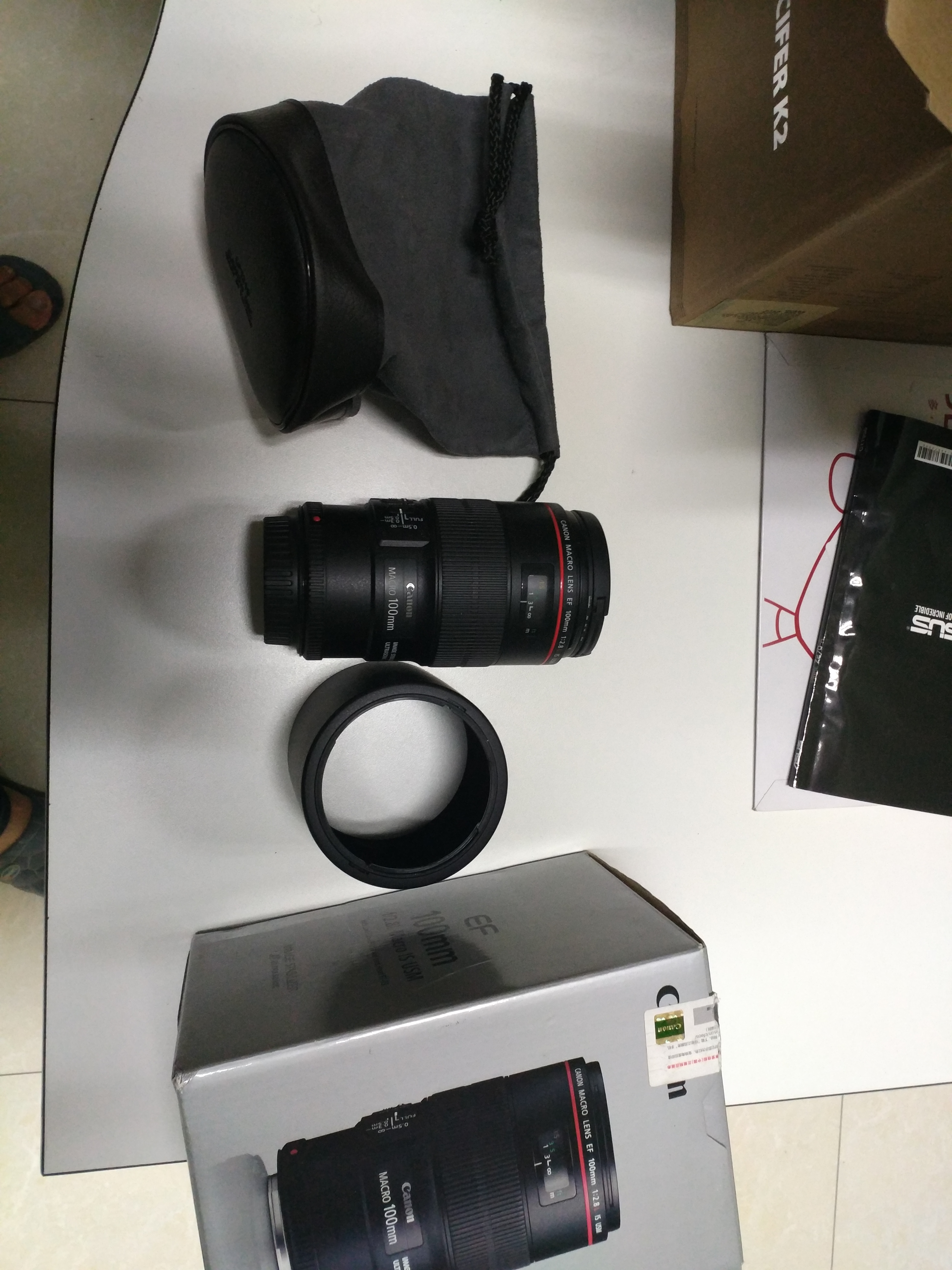 新百微 Canon佳能红圈微距镜头 EF 100mm f/2.8L IS USM