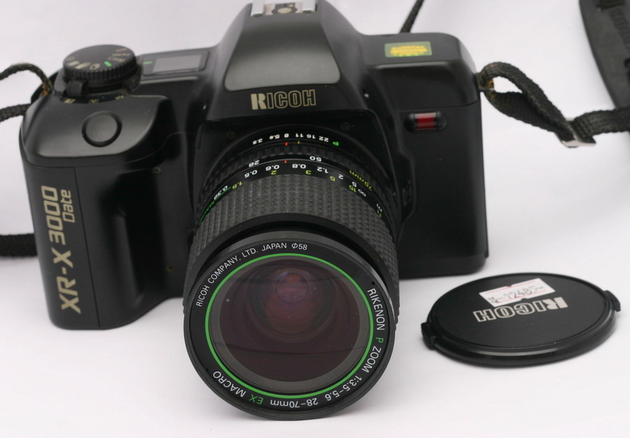 理光xr3000经典胶片机+28-70/3.5-5.6 ex macro镜头