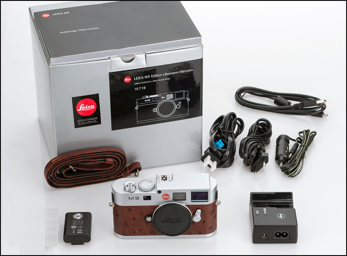 (无隐患CCD)徕卡 Leica M9 Neimann Marcus 鸵鸟皮 限量50台