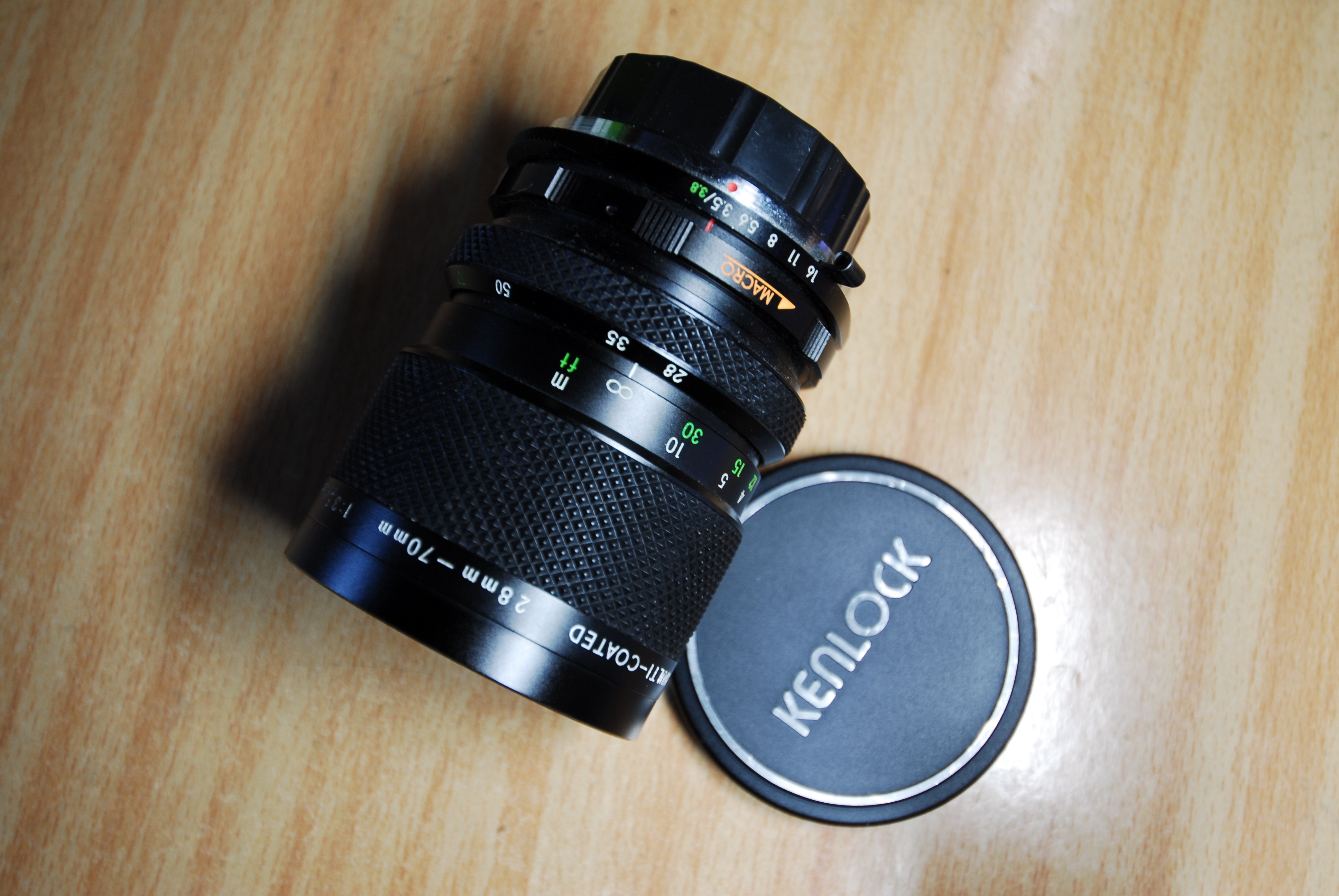日本Kenlock OM 28-70镜头，f3.5/3.8,微距