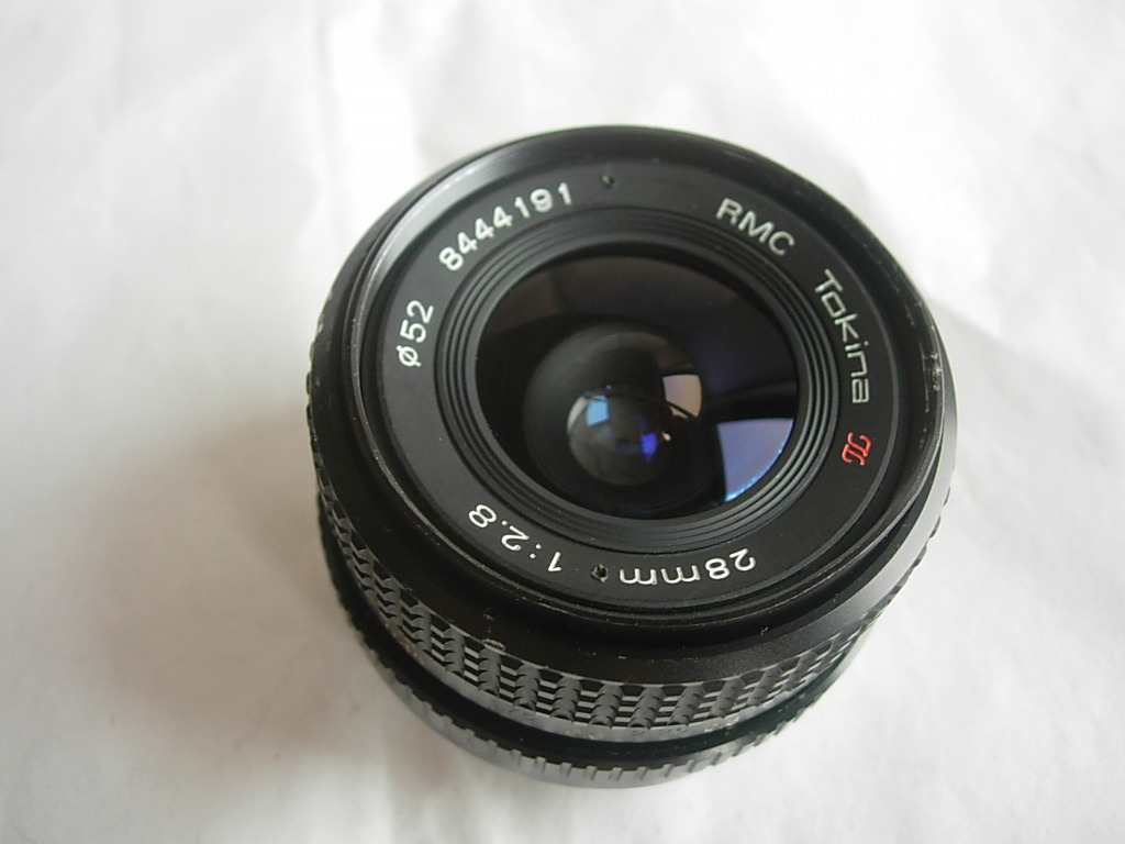 很新图丽28mmf2.8金属制造镜头，MD卡口，可配各种数码相机