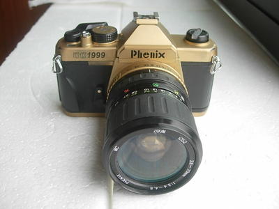 凤凰DC1999金色纪念单反相机带28--70mm镜头，收藏使用