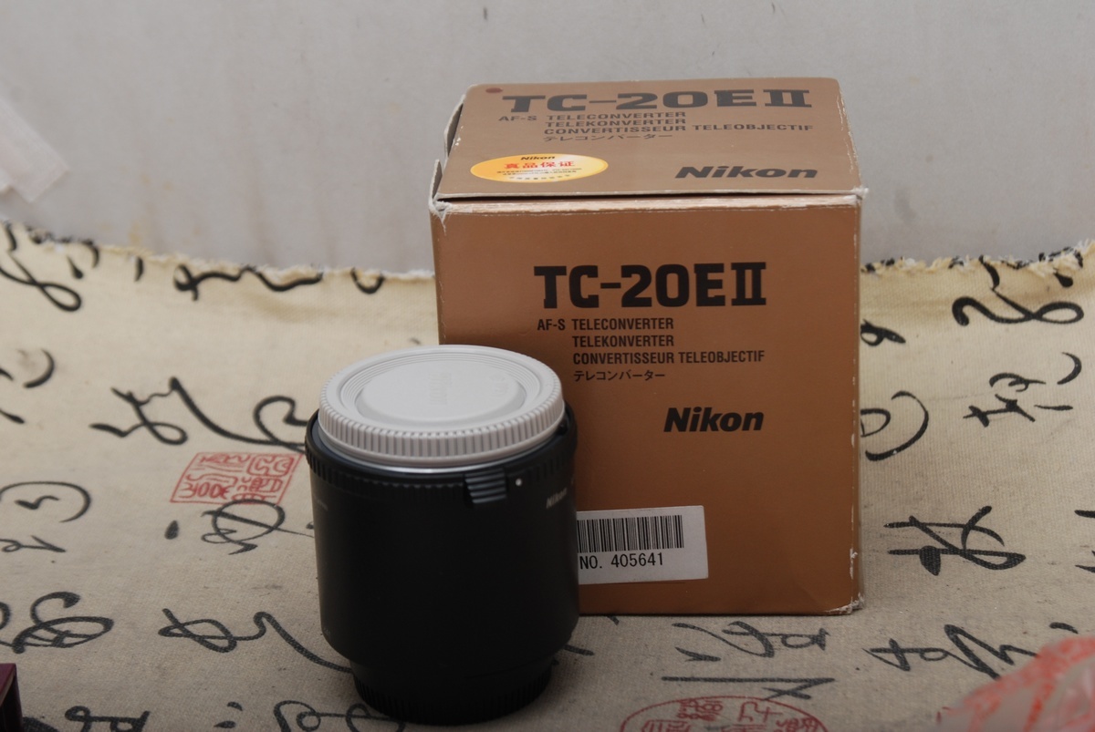 98新NIKON TC-20E II 增距镜带包装（欢迎议价，支持交换） 