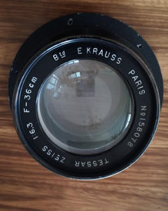 Krauss Zeiss Tessar 6.3/360 mm 依靠斯蔡司天塞