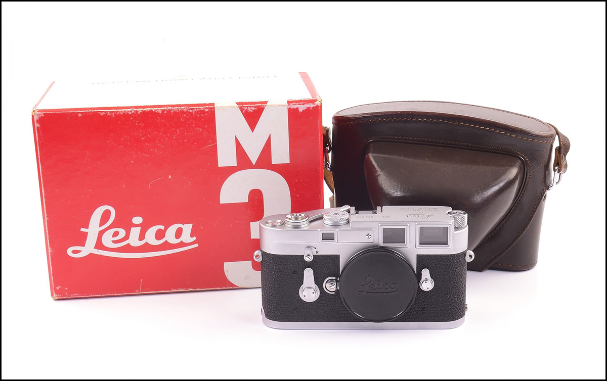 徕卡 Leica M3 单拨 带皮套 包装