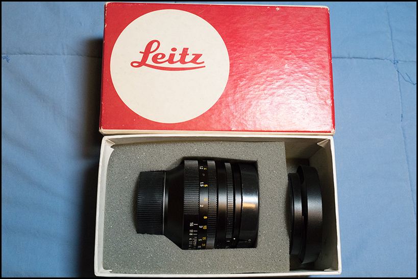 徕卡 Leica M 50/1.0 NOCTILUX-M E58 第一代 带包装