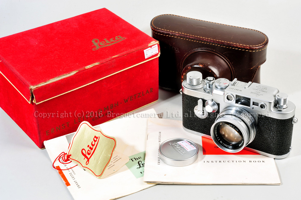 Leica/徕卡  IIIg+summicron 50/2 套机带对号包装 证书 #32140a
