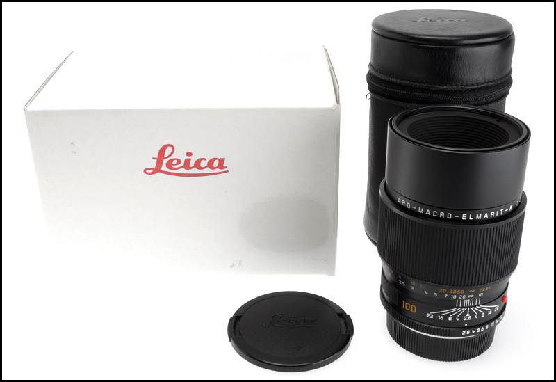 徕卡 Leica R 100/2.8 APO MACRO 微距镜头 带包装