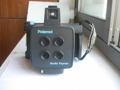 日本原产较新宝丽来四镜头经典相机，收藏使用