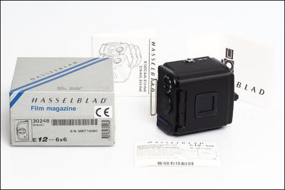 哈苏 Hasselblad E12 - 6x6  黑色 后背 新品库存 带包装