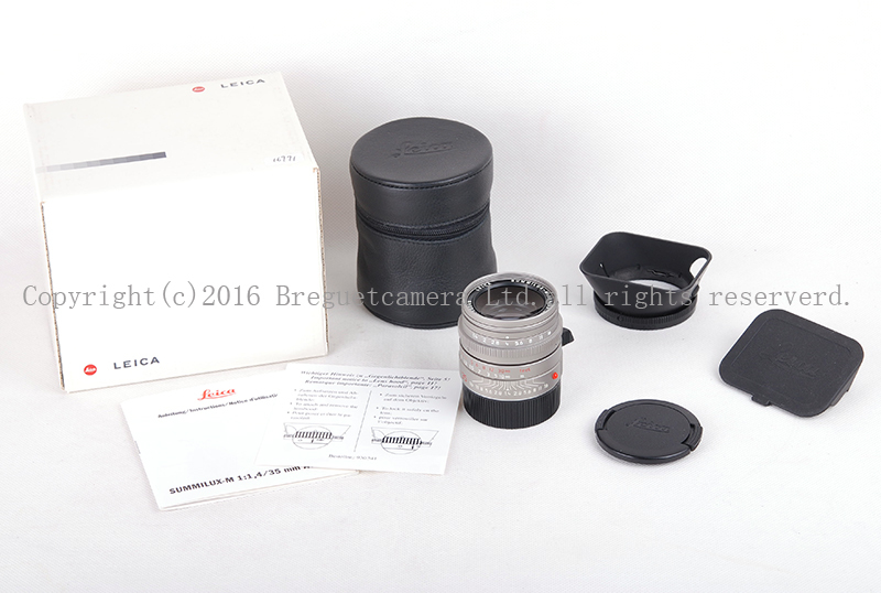【全新收藏品】Leica/徕卡 Summilux-M 35/1.4 ASPH E46 #jp16971