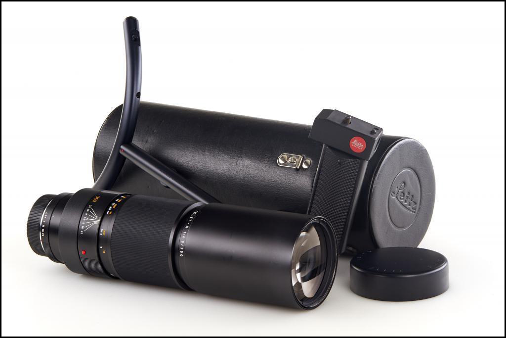 徕卡 Leica R 350/4.8 TELYT-R 长焦镜头 带原厂手柄 皮桶 