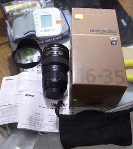 出售尼康 AF-S尼克尔16-35mm f/4G ED VR，箱说齐全，95新以上