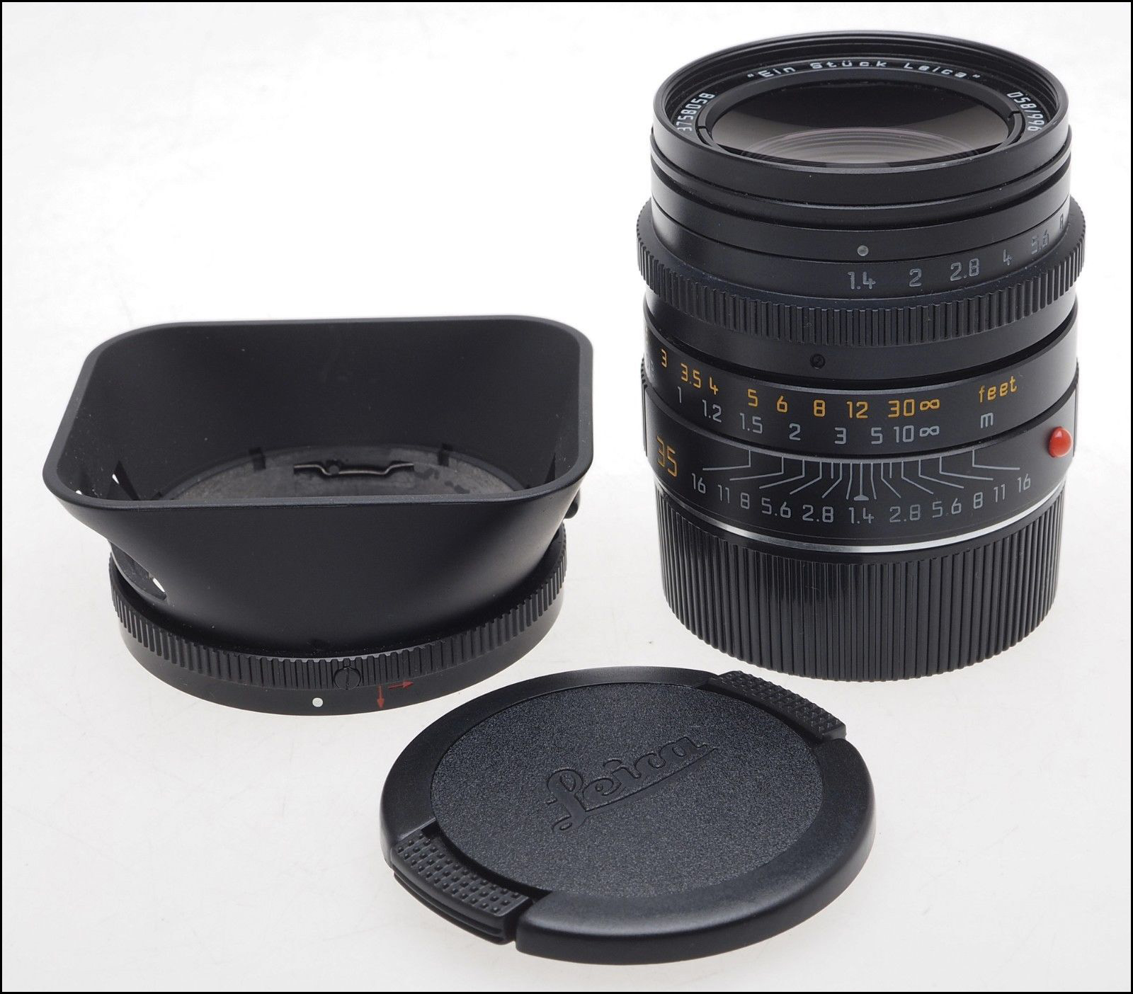 徕卡 Leica M 35/1.4 ASPH Ein Stuck 股票机配头 限量版