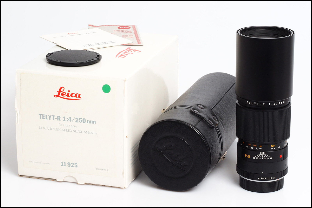 徕卡 Leica R 250/4 TELYT-R 长焦镜头 白盒包装