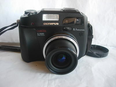 极新奥林巴斯 C5060 WIDE ZOOM经典数码相机，大CCD,收藏使用