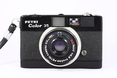 百丽 Petri color 35 日系135胶片旁轴相机 旁轴七剑 黑漆版