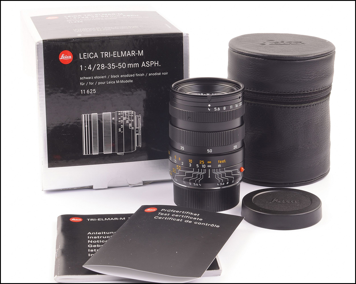 徕卡 Leica M 28-35-50/4 ASPH II E49 39号段 后期银盒包装 