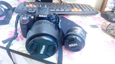尼康 D5200双镜头50mm 18-105mm