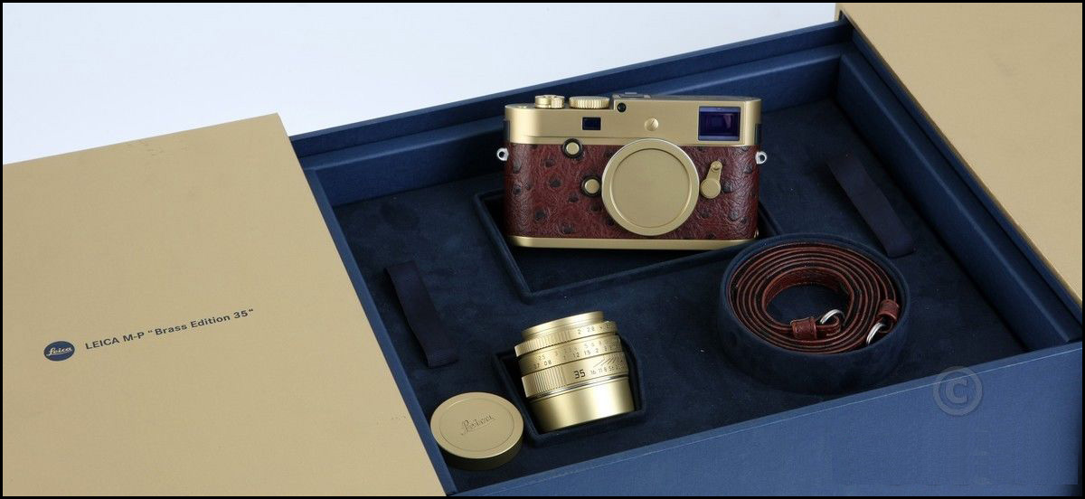 徕卡Leica M-P240 BRASS EDITION 35 黄铜版 鸵鸟皮