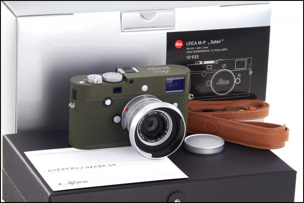 徕卡 Leica M-P 240 Safari + M 35/2A 狩猎版 带包装