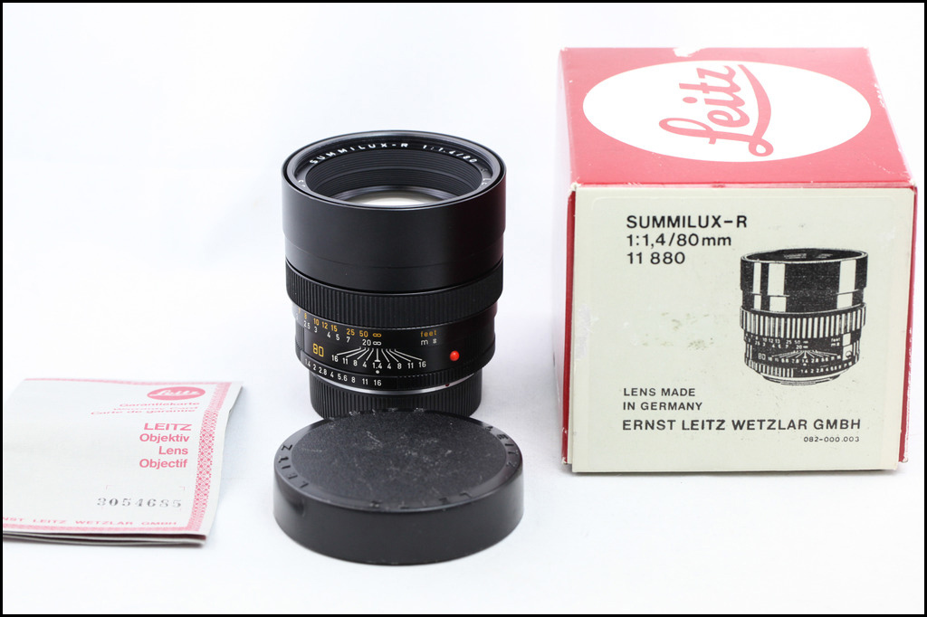 徕卡 Leica R 80/1.4 SUMMILUX-R E67 德产 带包装