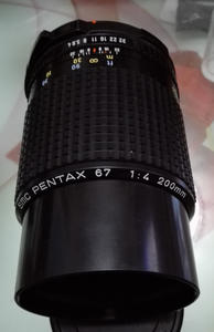 宾得 Pentax 67 200 F4 200/4 最新款