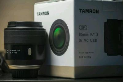 尼康口国行一手腾龙Tamron SP 85mm f/1.8 Di VC USD