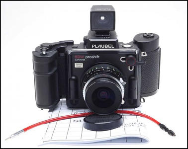 Plaubel 69W Proshift 施耐德 SA 47/5.6 镜头 带取景器 快门线