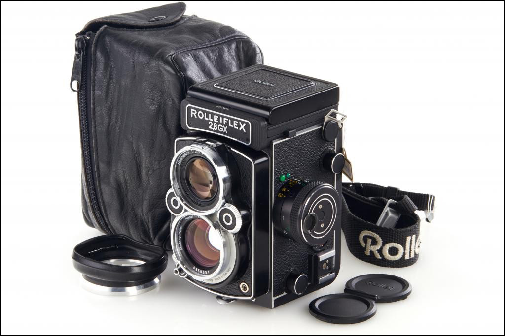 禄莱 Rolleiflex 2.8GX 双方相机 带皮套 