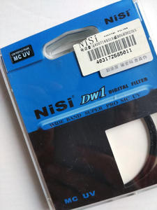 NiSi 超薄双面多层镀膜 MC UV镜（55mm）