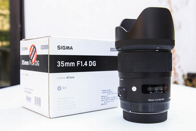 Sigma适马 35mm f/1.4 DG HSM（Art） 佳能口 赠Kenko PRO1D UV镜