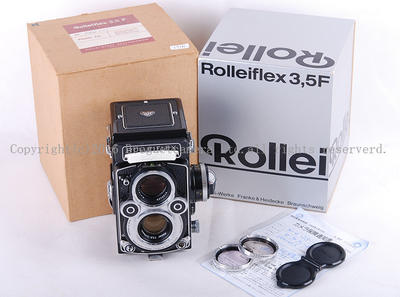 【收藏级】Rolleiflex/禄来3.5F Planar 75/3.5 双反相机#JP17183