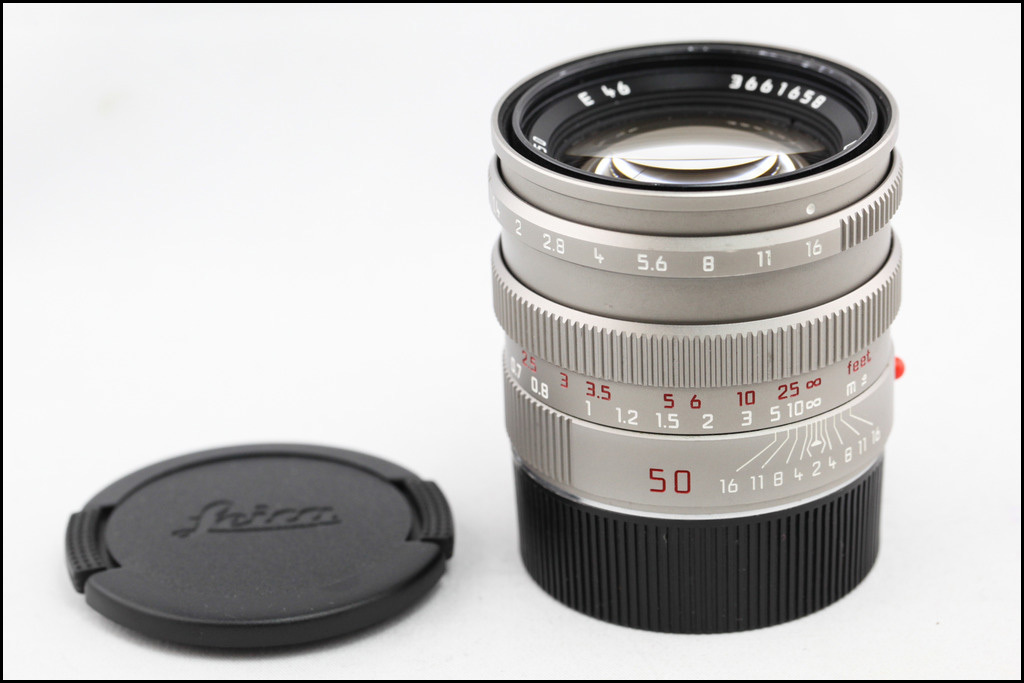 徕卡 Leica M 50/1.4 SUMMILUX-M PRE-ASPH E46 钛金版